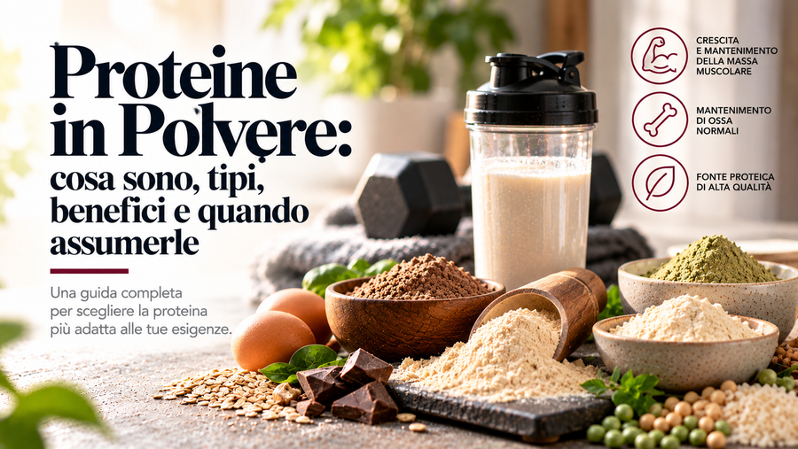 Proteine in Polvere: Cosa Sono, Tipi e Quando Assumerle