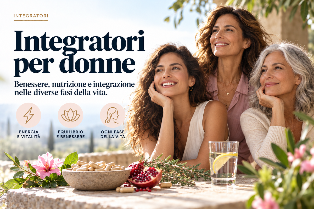 Integratori per donne: quali scegliere in base all'età e alle esigenze