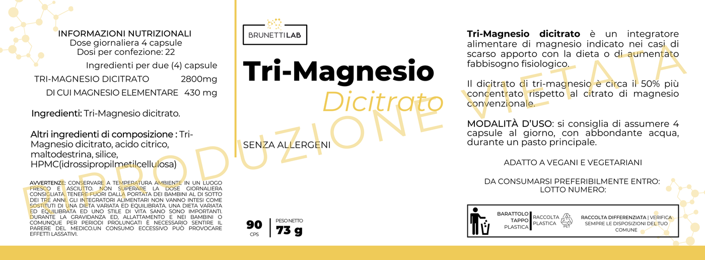 Tri-Magnesio Dicitrato