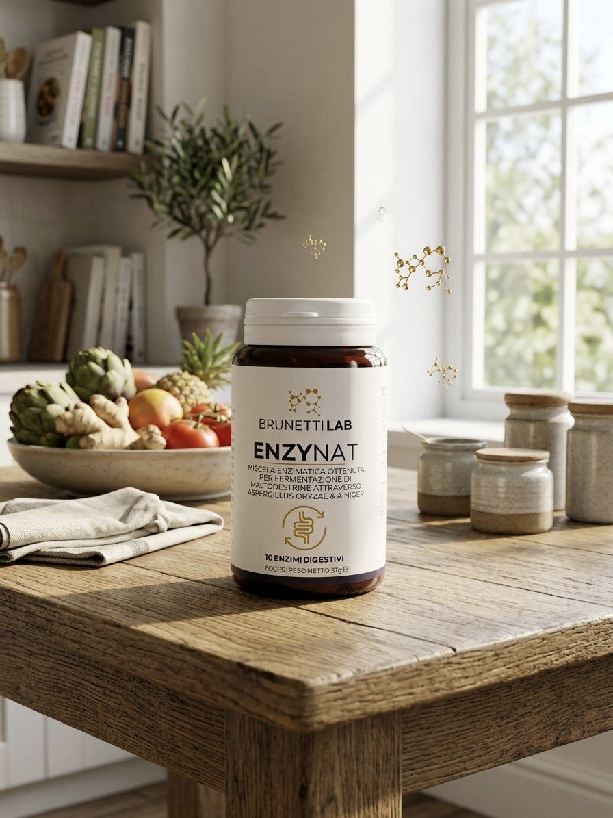 EnzyNat: Formula Enzimatica Avanzata per Massima Digestione e Assorbimento