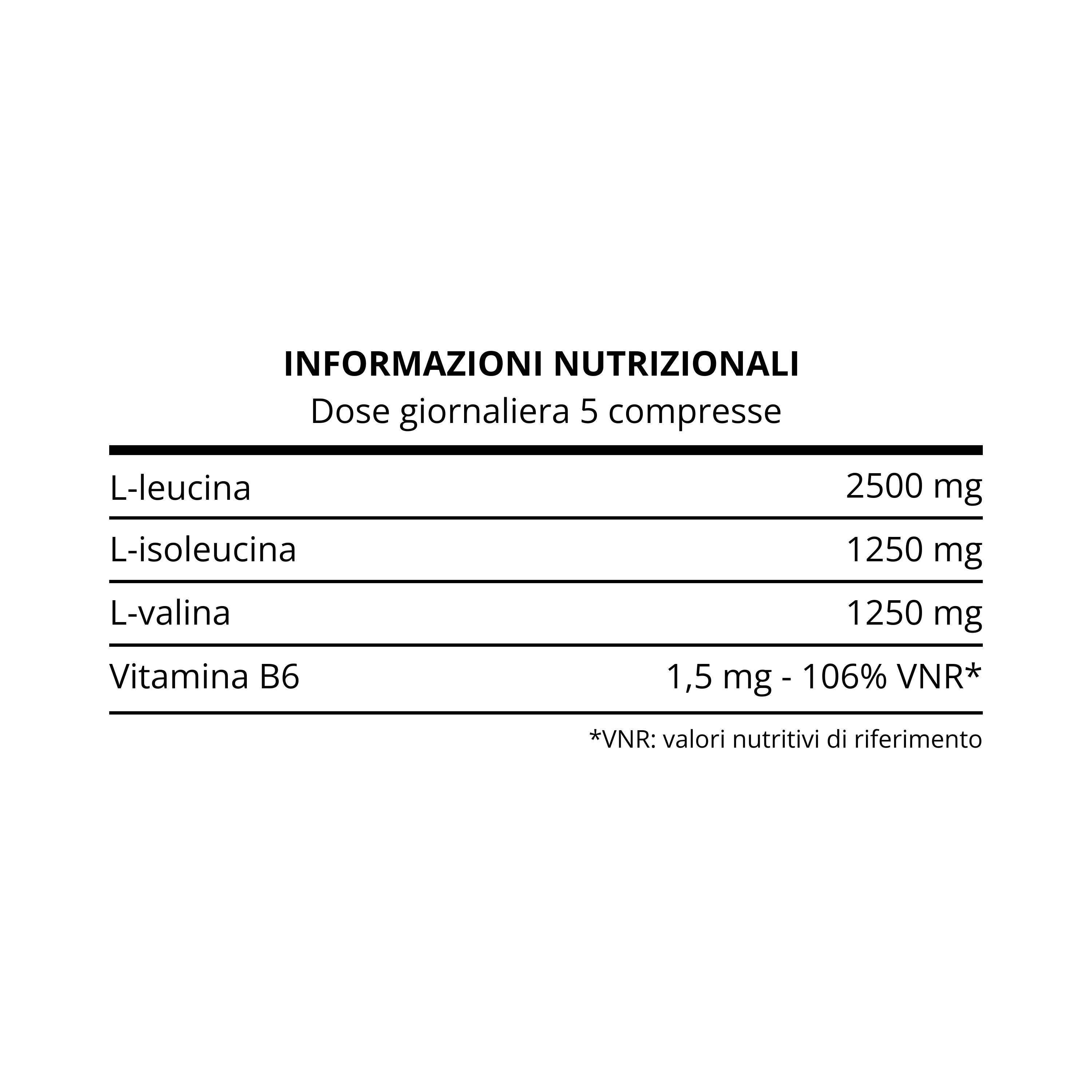 BCAA'S 1200 - Aminoacidi Ramificati